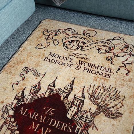 Harry Potter The Marauder''s Map Rug Extra Image 1